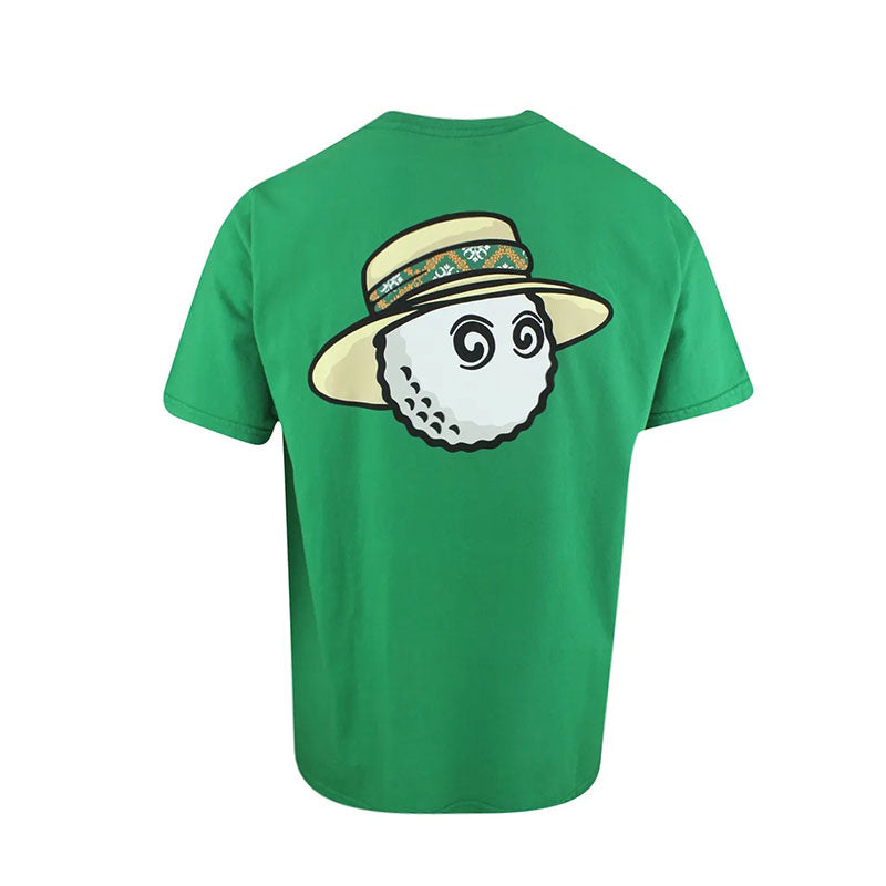MALBON GOLF Vacation Club Men's T-Shirt (Kelly Green)