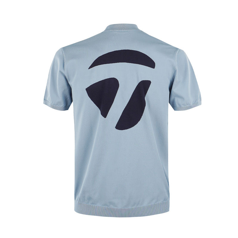 TAYLORMADE x United Arrows Bg Knit Unisex Mock Shirt (Sax)