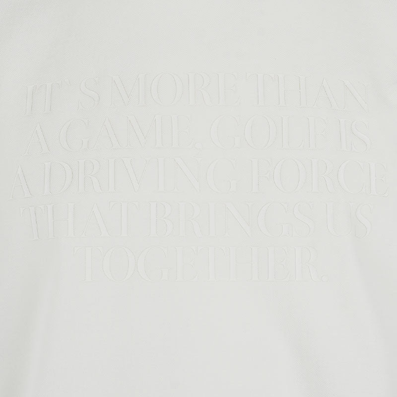 TAYLORMADE x United Arrows Message Unisex Mock Shirt (Off White)