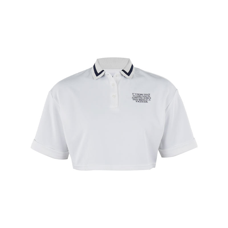 TAYLORMADE x United Arrows Women's Polo (Navy)