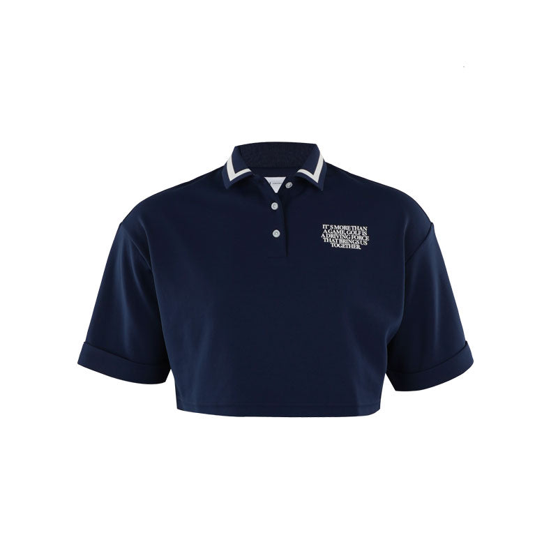 TAYLORMADE x United Arrows Women's Polo (Navy)