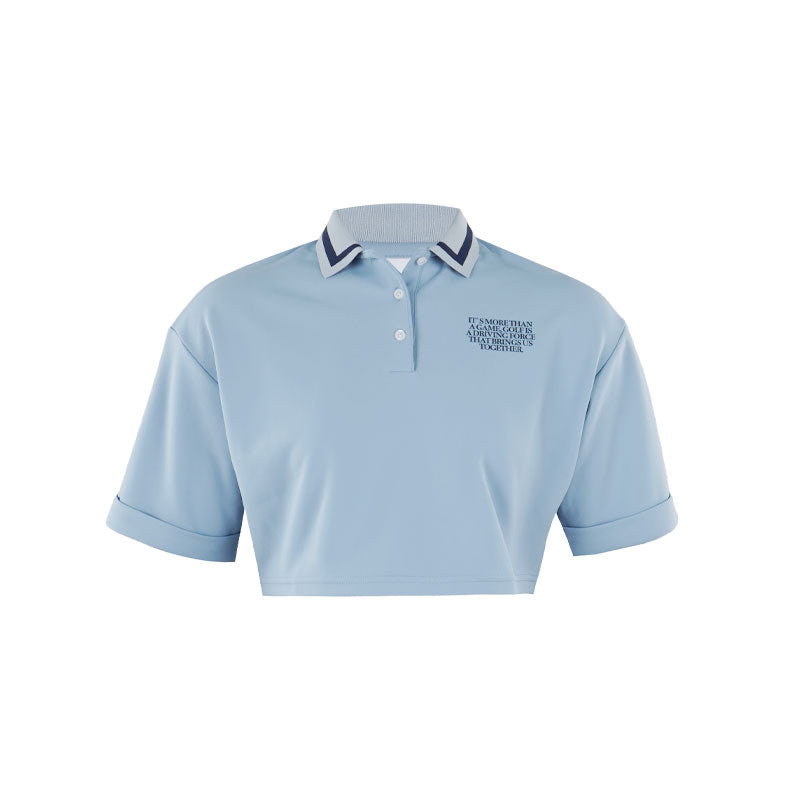 TAYLORMADE x United Arrows Women's Polo (Sax)