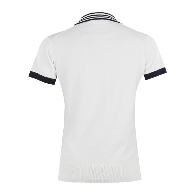 LE COQ SPORTIF GOLF New Basic Knit Women's Polo (White)