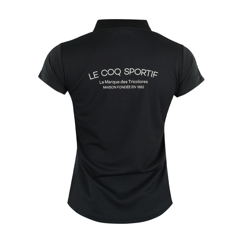 LE COQ SPORTIF GOLF A-Line Women's Polo (Black)