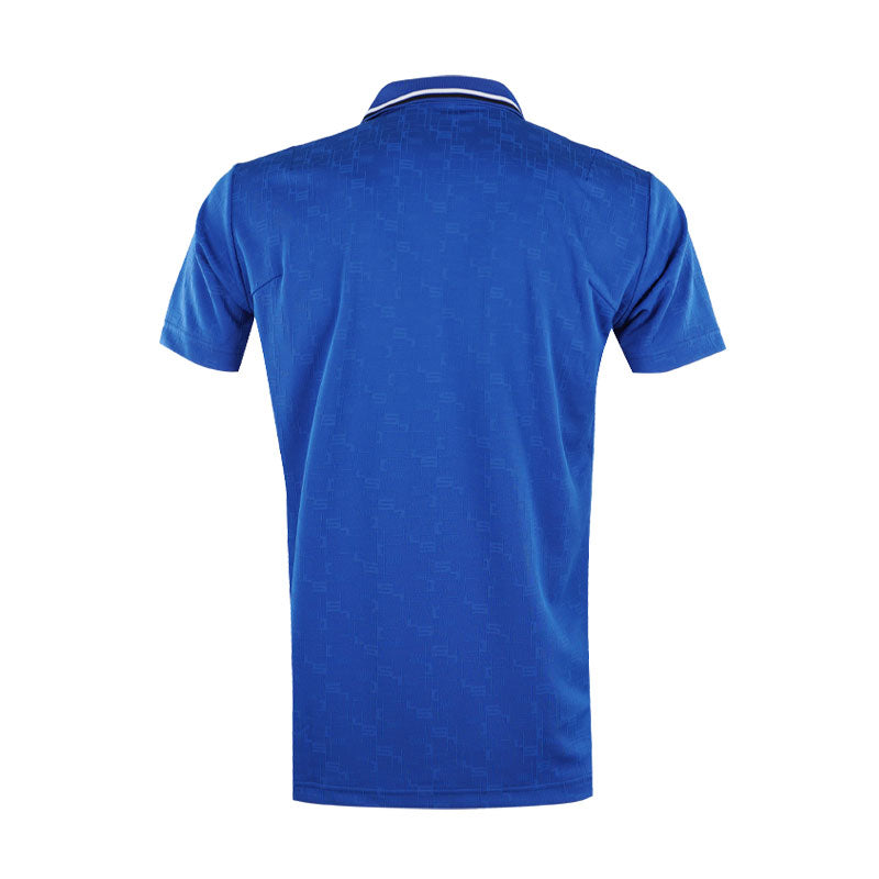 LE COQ SPORTIF GOLF Mondarian Graphic Jacquard Men's Polo (Blue)