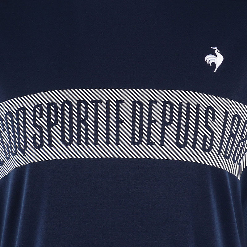 LE COQ SPORTIF GOLF Wide Women's Mock Shirt (Navy)