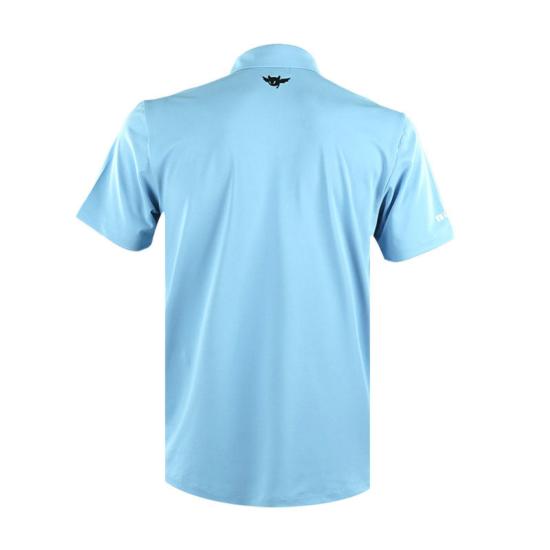 WAAC Athletic Essential Men's Pique Polo (Light Blue)
