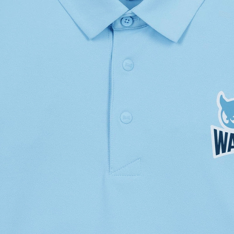 WAAC Athletic Essential Men's Pique Polo (Light Blue)