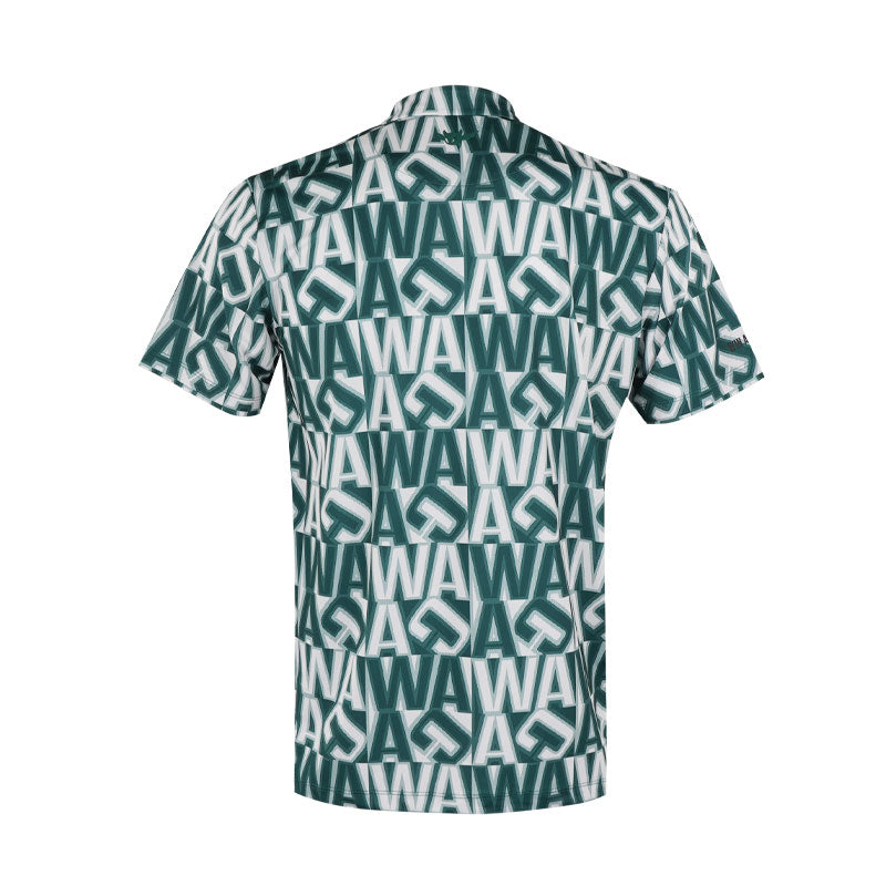 WAAC Athletic Squared WAAC Men's Polo (Green)