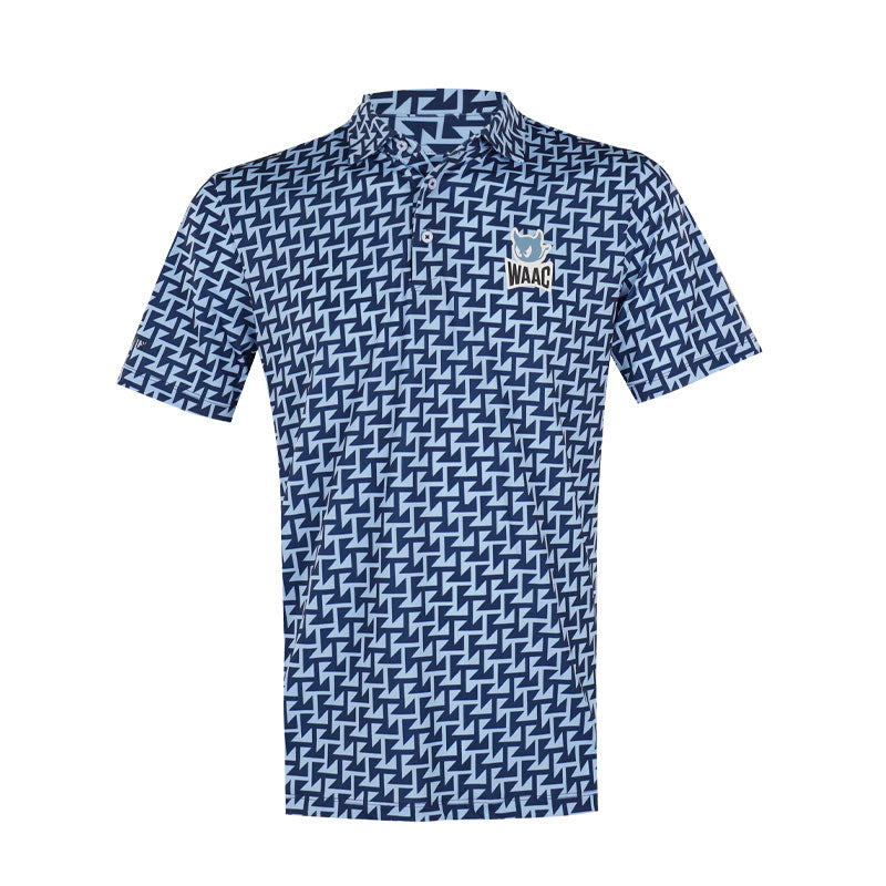 WAAC Arrow Trap Men's Polo (Navy)