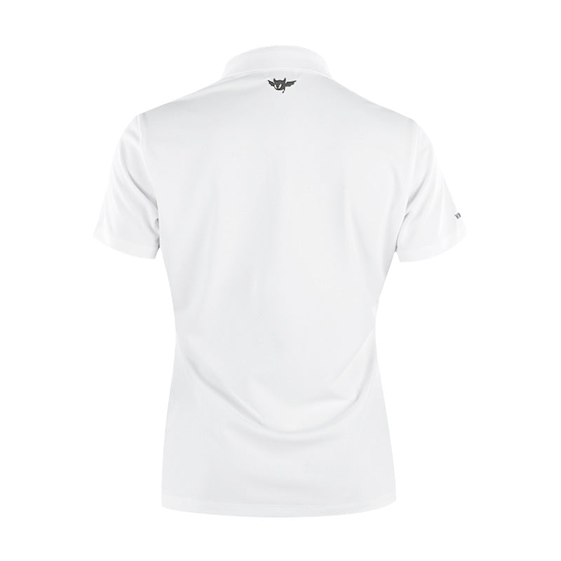 WAAC Athletic Essential Women's Pique Polo (White)