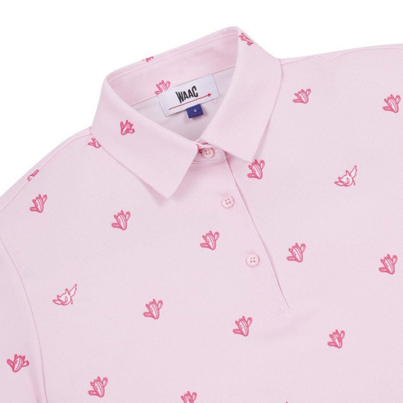 WAAC Cacti WAACKY Women's Polo (Pink)