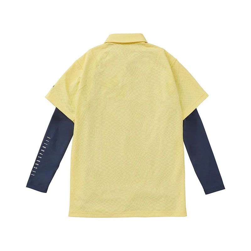 LE COQ SPORTIF GOLF Men's Shirt With Innerwear Set (Yellow )