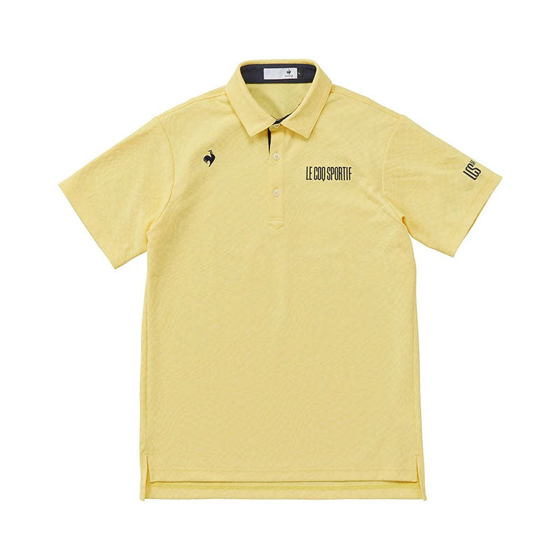 LE COQ SPORTIF GOLF Men's Shirt With Innerwear Set (Yellow )