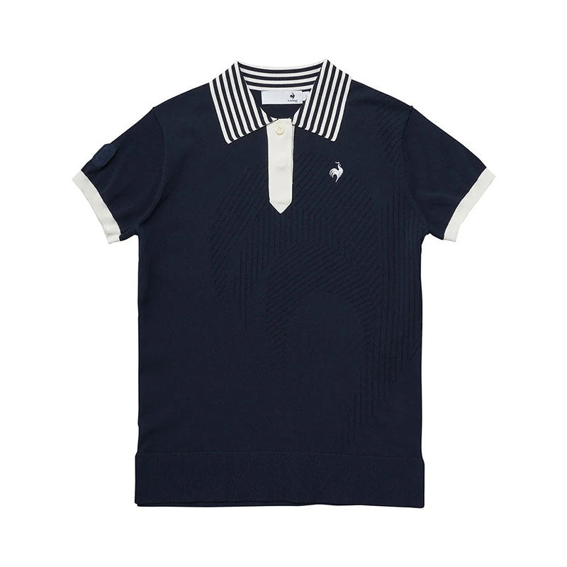 LE COQ SPORTIF GOLF New Basic Knit Women's Polo (Navy)