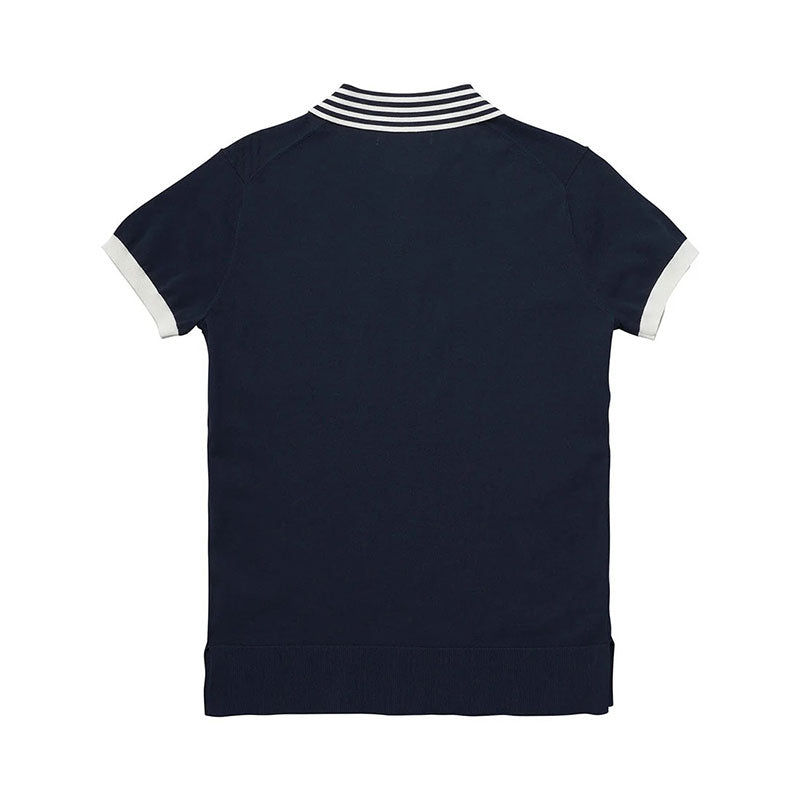 LE COQ SPORTIF GOLF New Basic Knit Women's Polo (Navy)