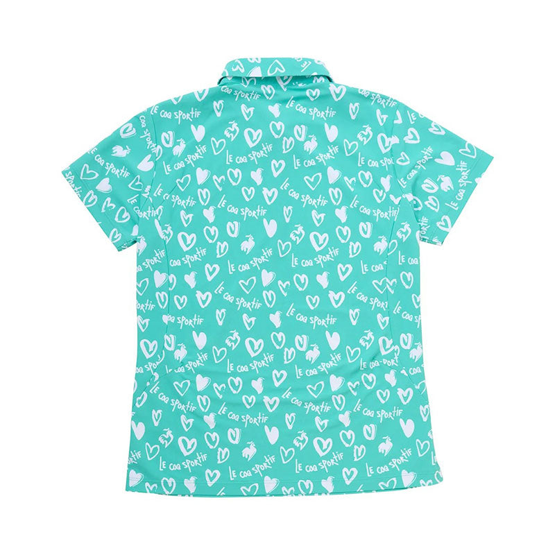 LE COQ SPORTIF GOLF Chicken Heart Women's Polo (Emerald)
