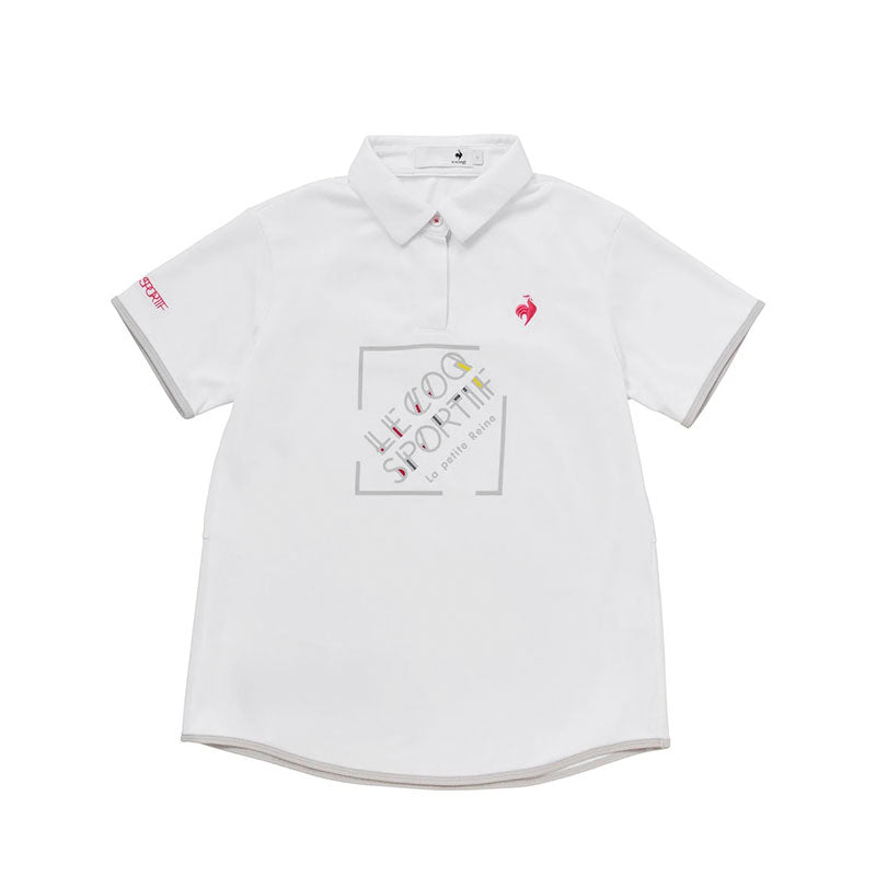LE COQ SPORTIF GOLF A-Line Women's Polo (White)