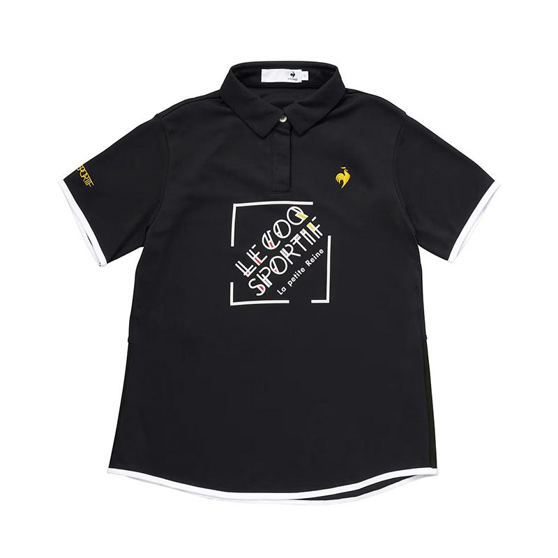 LE COQ SPORTIF GOLF A-Line Women's Polo (Black)