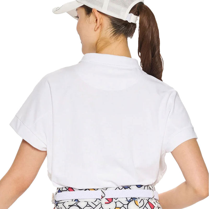 LE COQ SPORTIF GOLF Wide Fit Women's Polo (White)