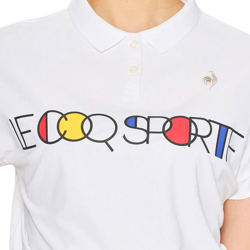 LE COQ SPORTIF GOLF Wide Fit Women's Polo (White)