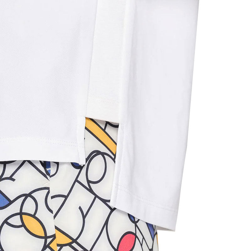 LE COQ SPORTIF GOLF Wide Fit Women's Polo (White)