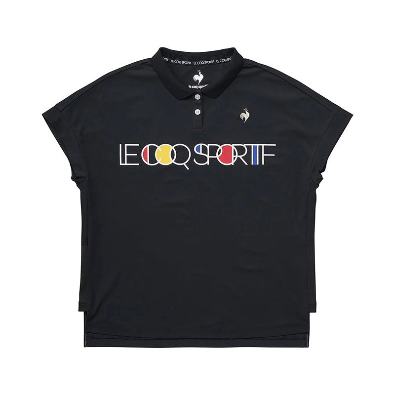 LE COQ SPORTIF GOLF Wide Fit Women's Polo (Black)