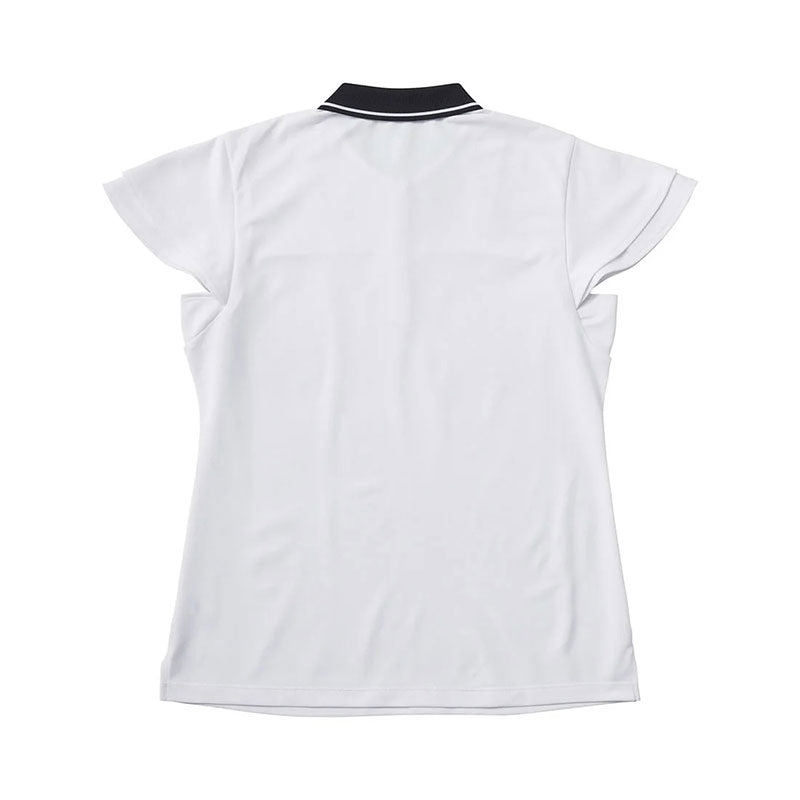 LE COQ SPORTIF GOLF Cap Sleeve Women's Polo (White)
