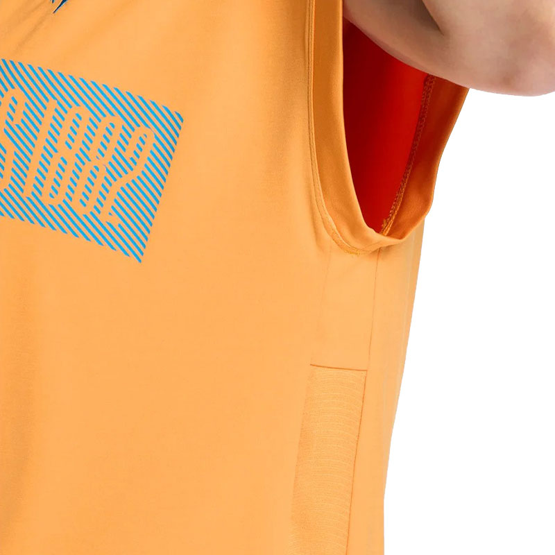 LE COQ SPORTIF GOLF Wide Women's Mock Shirt (Orange)
