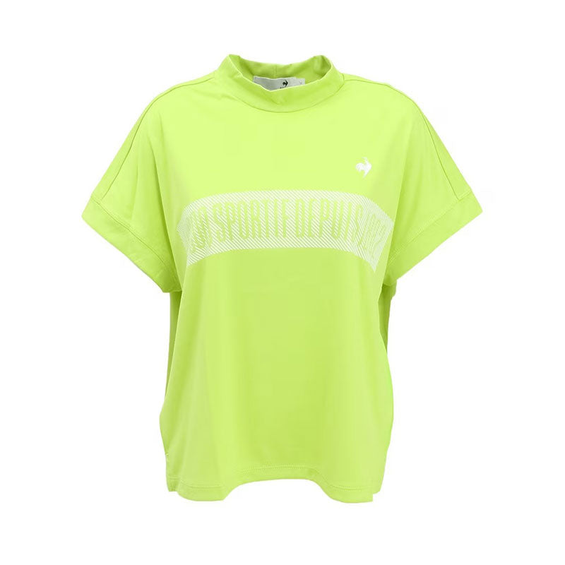 LE COQ SPORTIF GOLF Wide Women's Mock Shirt (Lime)