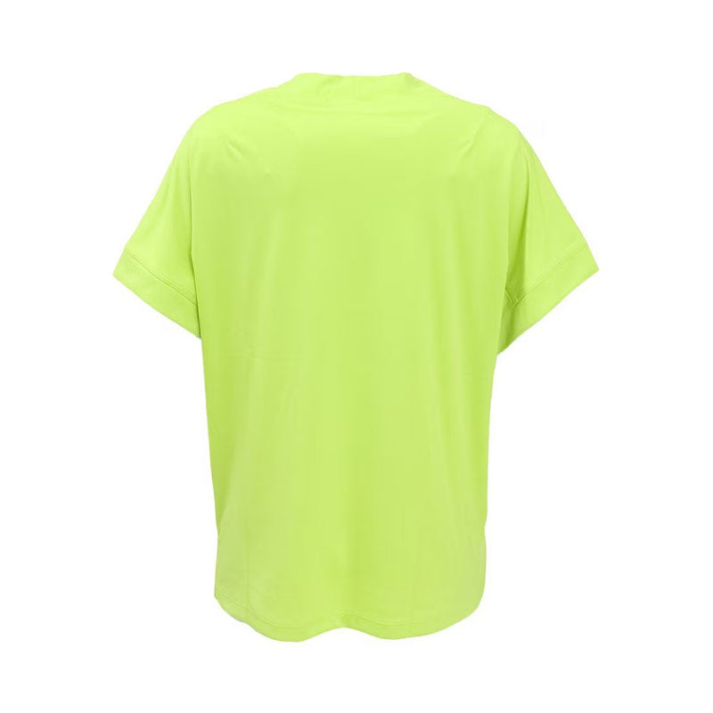 LE COQ SPORTIF GOLF Wide Women's Mock Shirt (Lime)