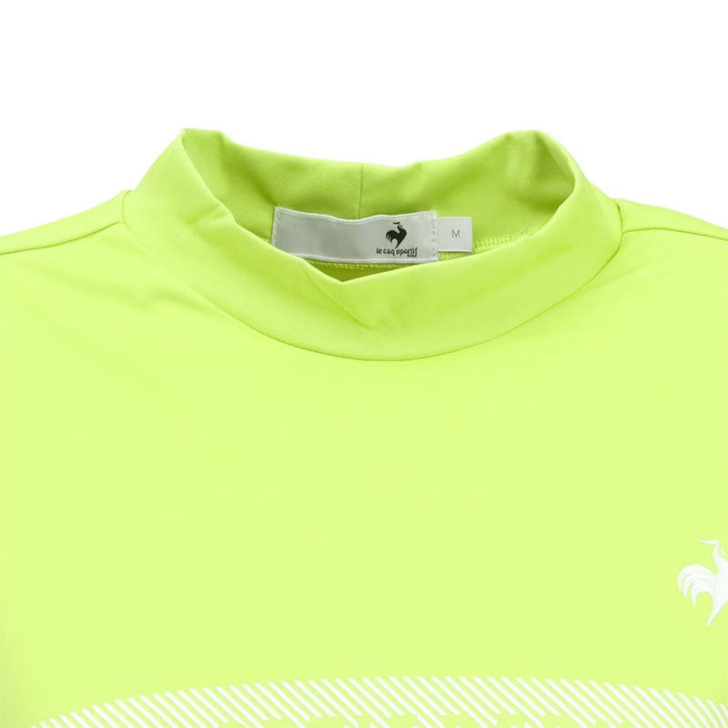 LE COQ SPORTIF GOLF Wide Women's Mock Shirt (Lime)