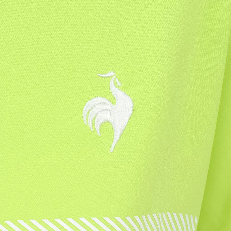 LE COQ SPORTIF GOLF Wide Women's Mock Shirt (Lime)