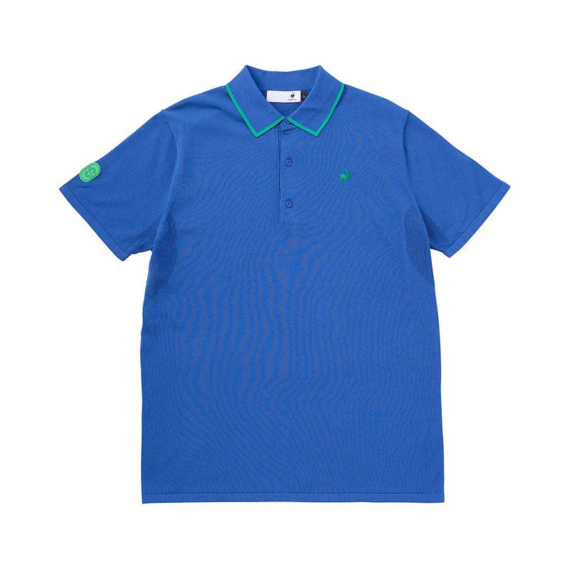 LE COQ SPORTIF GOLF Basic Knit Men's Polo (Blue)