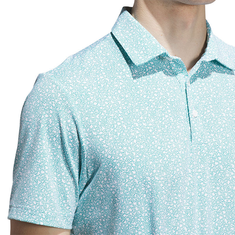 ADIDAS Ultimate365 Bunker Men's Polo (Teal)