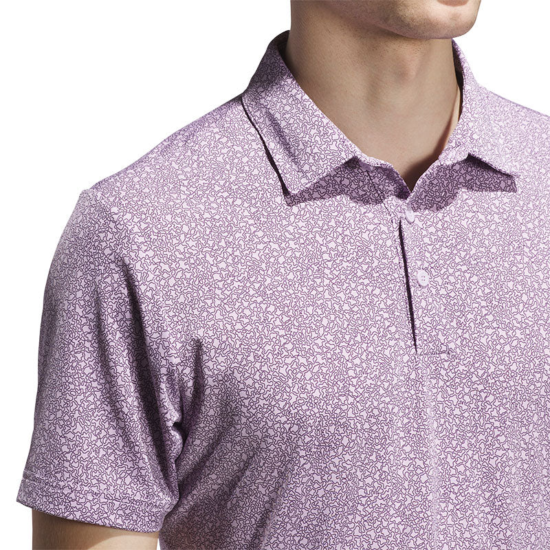 ADIDAS Ultimate365 Bunker Men's Polo (Plum)