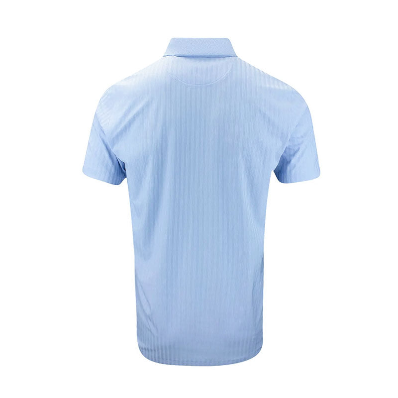 PUMA MATTR Stripe Jacquard Men's Polo (Haute Tropic)