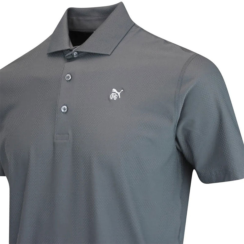 PUMA x REIGNING CHAMP MATTR Jacquard Men's Polo (Dusky Grey)