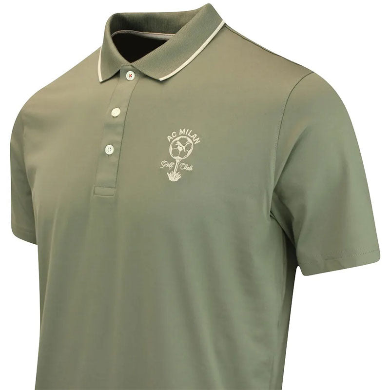 PUMA x AC Milan Men's Polo (Dark Sage)