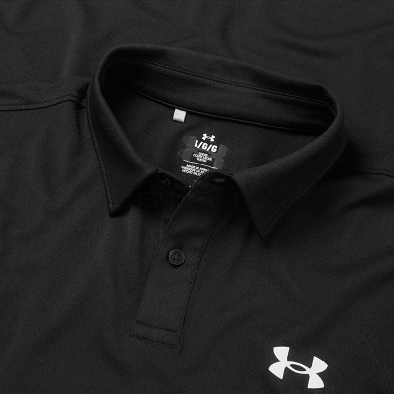 UNDER ARMOUR T2G (2025) Men's Pique Polo (Black)