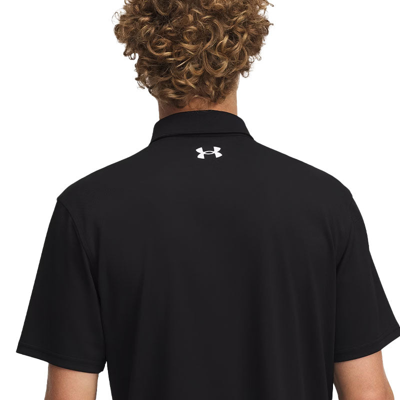 UNDER ARMOUR T2G (2025) Men's Pique Polo (Black)