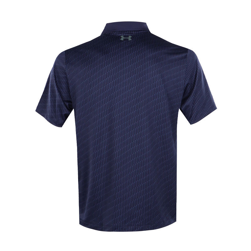 UNDER ARMOUR Matchplay Printed Men's Polo (Midnight Navy)