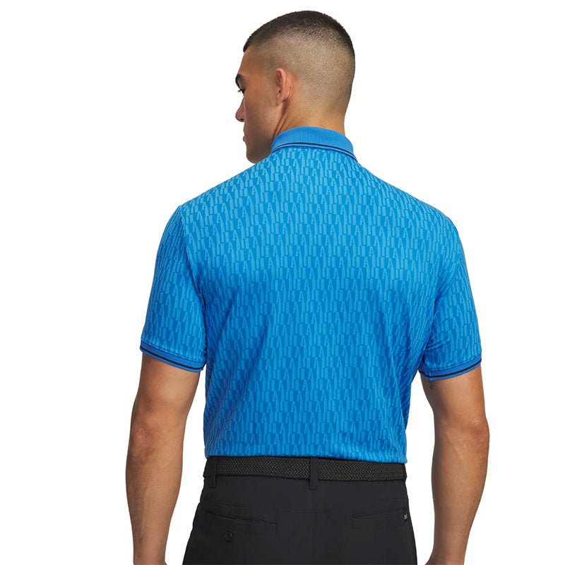 UNDER ARMOUR Drive Sport Jacquard Men's Polo (Blue/Navy)