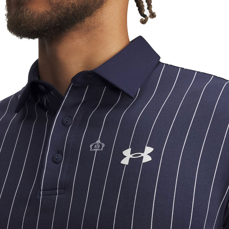 UNDER ARMOUR Playoff 3.0 Men's Printed Polo (Midnight Navy)