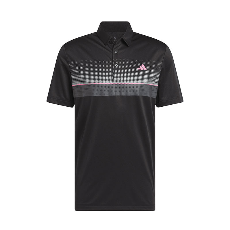 ADIDAS Core Allover Print Men's Polo (Black)