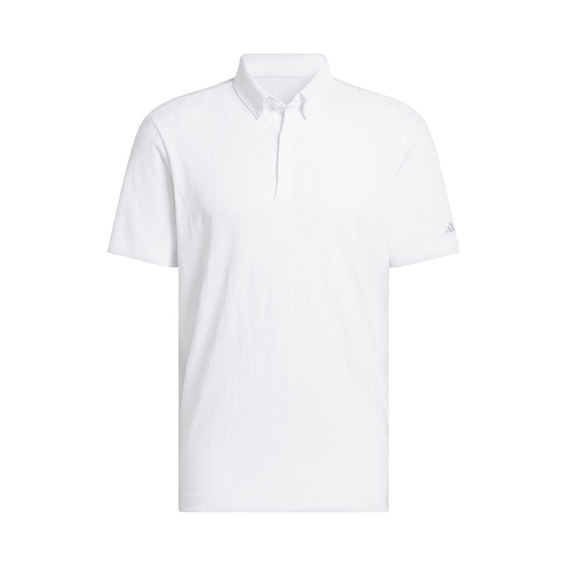 ADIDAS Go-To Textured Men's Polo (White)