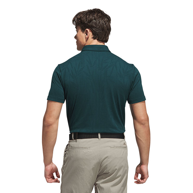 ADIDAS Go-To Textured Men's Polo (Green)