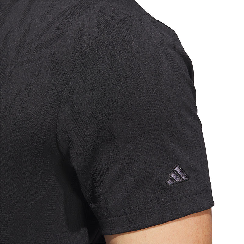 ADIDAS Go-To Textured Men's Polo (Black)