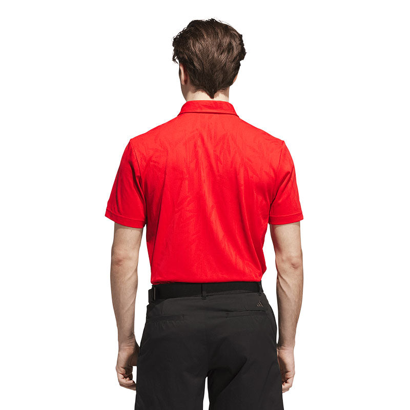 ADIDAS Go-To Textured Men's Polo (Red)