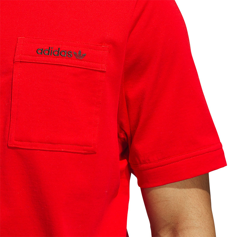 ADIDAS Originals Archive Pocket Men's Polo (Red)